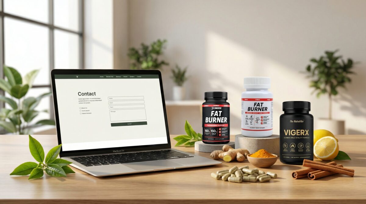 The Nutra Vibe Contact Us Image